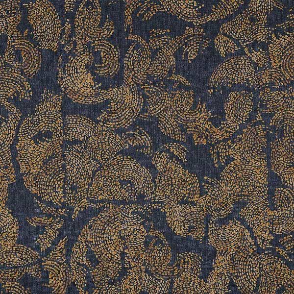 Venetie-Tapete-Casamance-Marine/Dore-Rolle-75053586-Selected Wallpapers