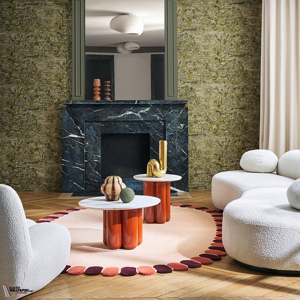 Verdure Tapete-Casamance-Selected-Wallpapers-Interiors