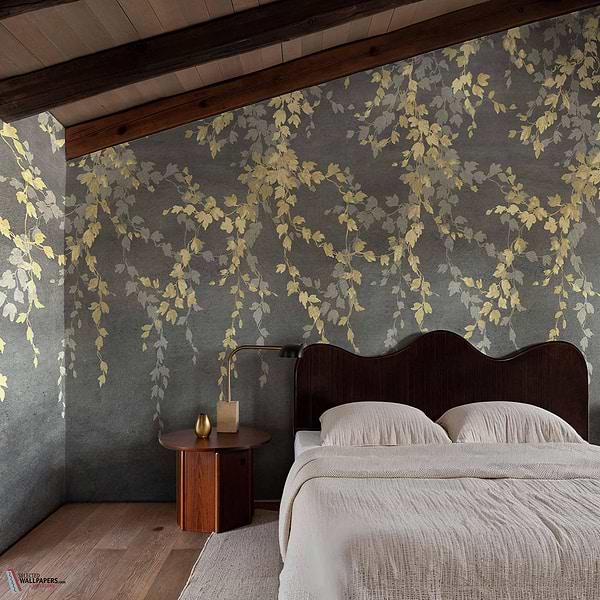 Vine Shadow wallpaper-Coordonne-Selected Wallpapers-Interiors