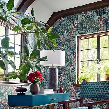 Alpine Tapete-Thibaut-Selected Wallpapers-Interiors