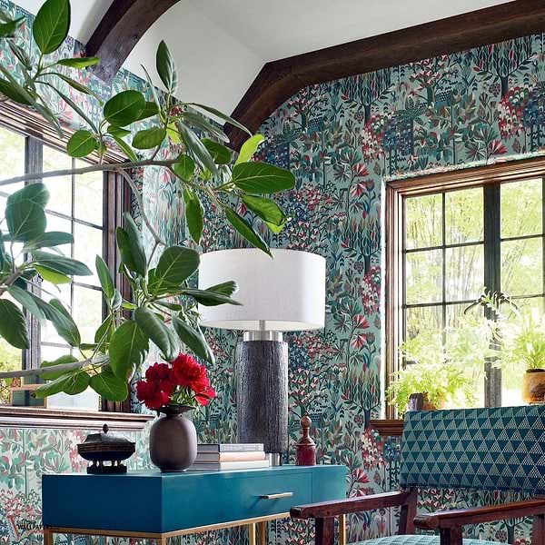 Alpine Tapete-Thibaut-Selected Wallpapers-Interiors