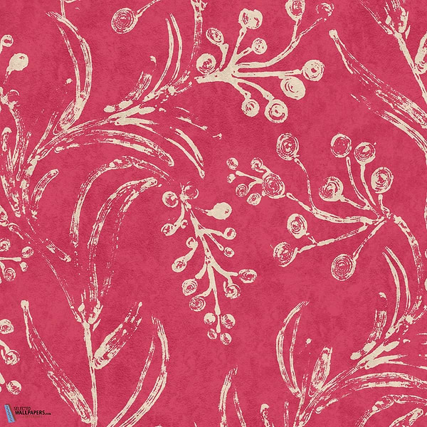 Wallflower-wallpaper-Mind the Gap-Rasberry-Roll-WP20823-Selected Wallpapers