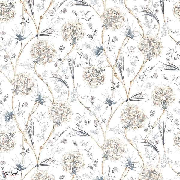 Wallichi behang-Zoffany-Quartz grey-Rol-Selected Wallpapers-Interiors