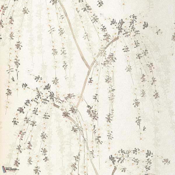 Weeping Blossom Tapete-Thibaut-White-Rolle-Selected Wallpapers-Interiors