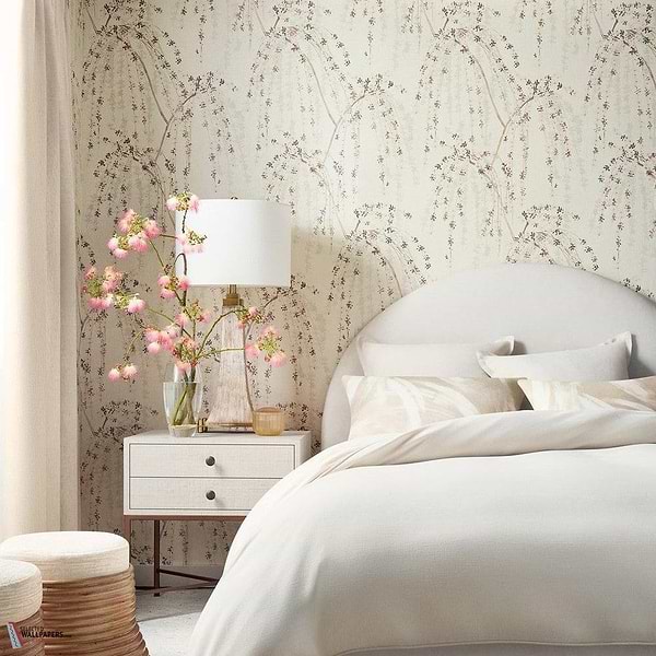 Weeping Blossom Tapete-Thibaut-Selected Wallpapers-Interiors