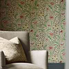 Wild Tulip & Vine wallpaper-Morris & Co-Selected Wallpapers-Interiors