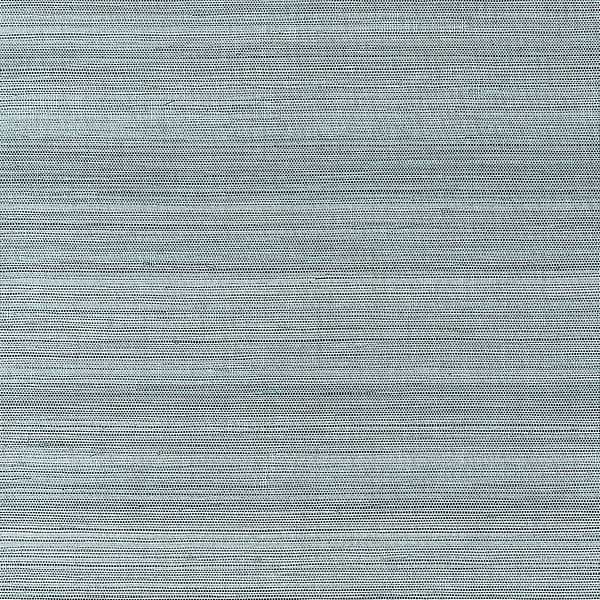 Windward Sisal-Thibaut-Stormy Blue-Roll-Selected-Wallpapers-Interiors
