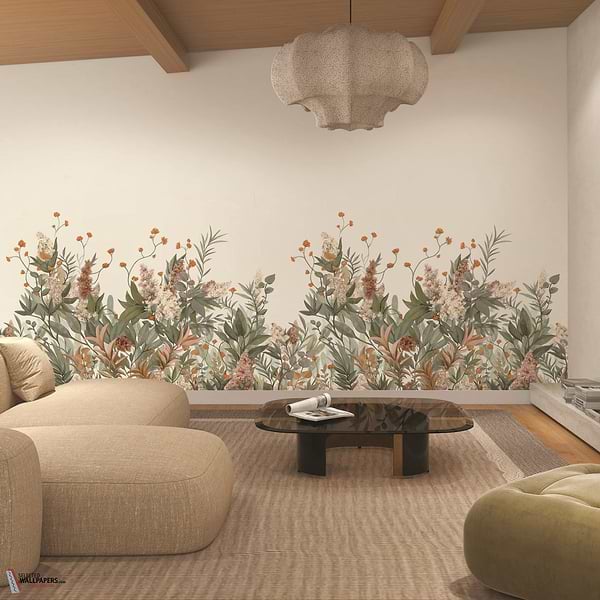 Wisteria Tapete-Casamance-Selected-Wallpapers-Interiors