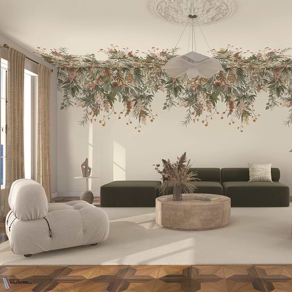Wisteria wallpaper-Casamance-Selected-Wallpapers-Interiors