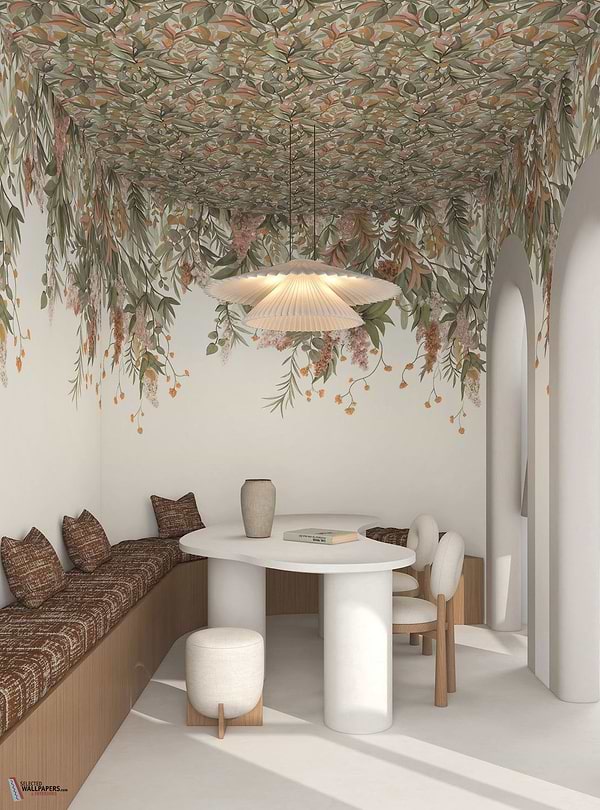 Wisteria Tapete-Casamance-Selected-Wallpapers-Interiors