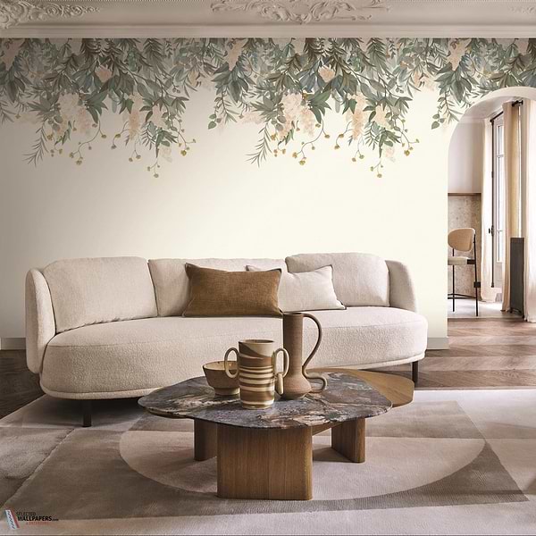 Wisteria Tapete-Casamance-Selected-Wallpapers-Interiors