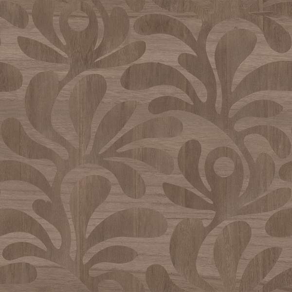 Woodblock Beetle Fern-Moooi-wallpaper-Walnut-Meter (M1)-Selected-Wallpapers-Interiors