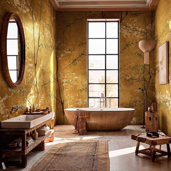Woods Extra wallpaper-Coordonne-Selected Wallpapers-Interiors