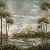 Xi Hu Lake behang-Coordonne-Silver-Metallics-M2-Selected Wallpapers-Interiors