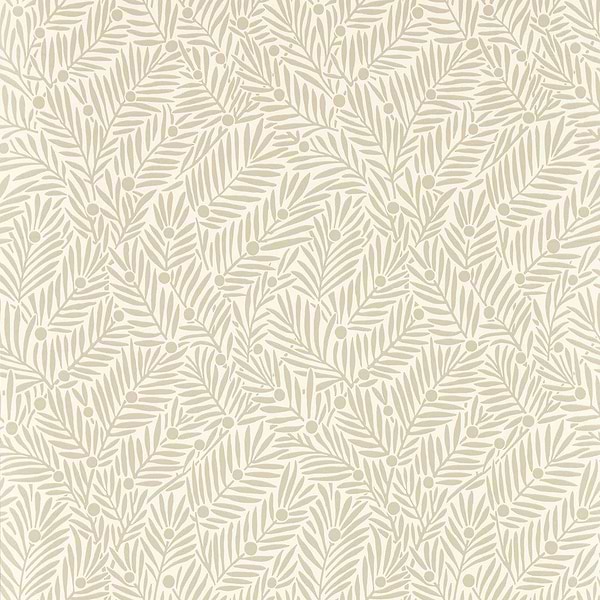 Yew & Aril-behang-Morris & Co-Rice Paper-Rol-Selected-Wallpapers-Interiors