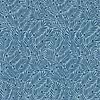 Yew & Aril-behang-Morris & Co-Indigo-Rol-Selected-Wallpapers-Interiors