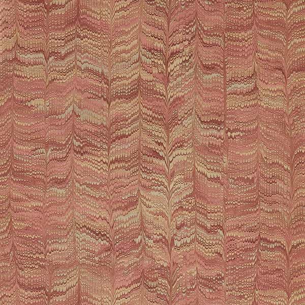Jaipur Plain Tapete-Zoffany-Venetian red-Rolle-Selected Wallpapers-Interiors