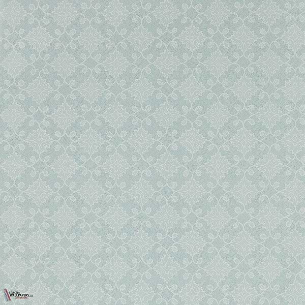 Floral Tracery wallpaper-Zoffany-Wedgwood blue-Roll-Selected Wallpapers-Interiors