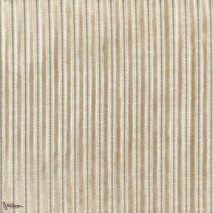 Zebu fabric-Casamance-Beige Marron Glace-Meter (M1)-Selected-Wallpapers-Interiors