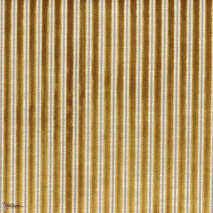 Zebu fabric-Casamance-Moutarde-Meter (M1)-Selected-Wallpapers-Interiors