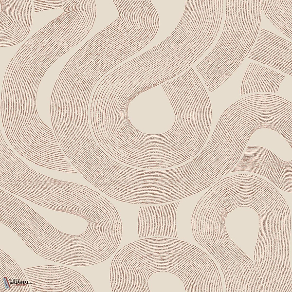 Zen Tapete-Sandberg-Terracotta-Rolle-Selected Wallpapers-Interiors