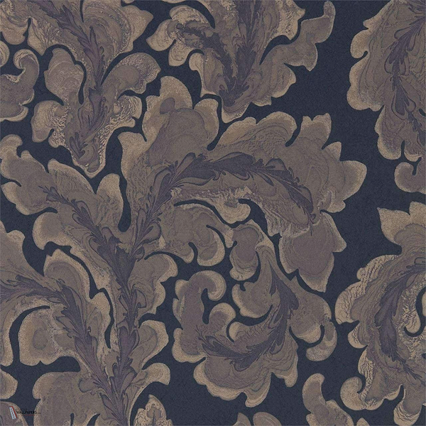 Acantha behang in Ink van Zoffany