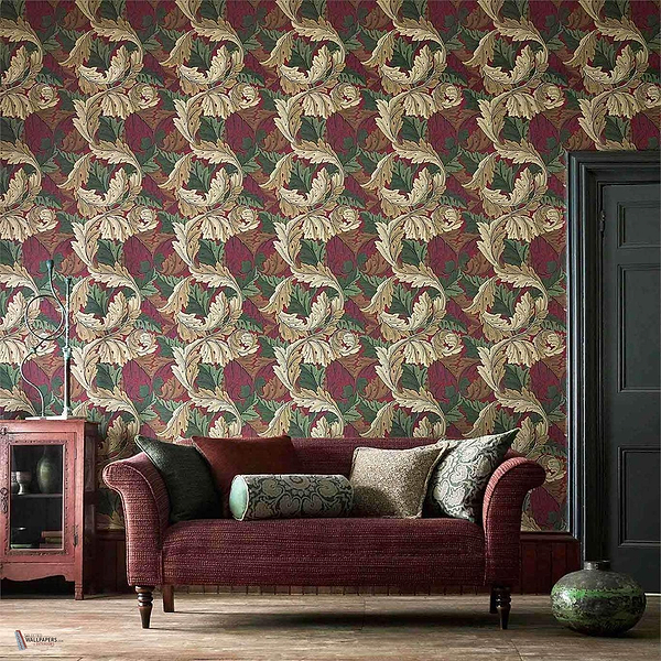 Acanthus Tapete van Morris & Co