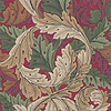 Acanthus Tapete in Madder/Thyme van Morris & Co