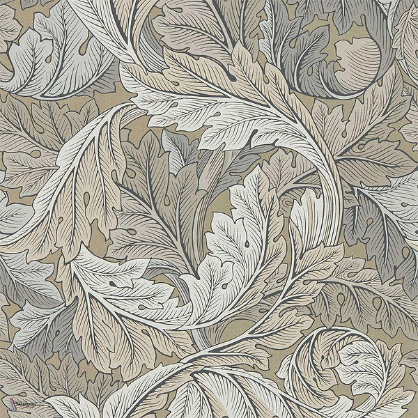 Acanthus Tapete in Manilla/Stone van Morris & Co