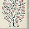 Anaar Tree wallpaper in Blueberry van Sanderson