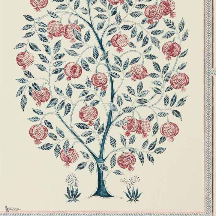 Anaar Tree wallpaper in Blueberry van Sanderson