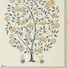 Anaar Tree wallpaper in Charchoal/Gold van Sanderson