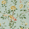 Andhara Tapete in Seaglass/Lemon van Sanderson