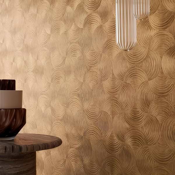 Aphelie wallpaper-Casamance-Selected Wallpapers-Interiors