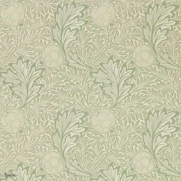 Apple wallpaper in Bay Leaf van Morris & Co