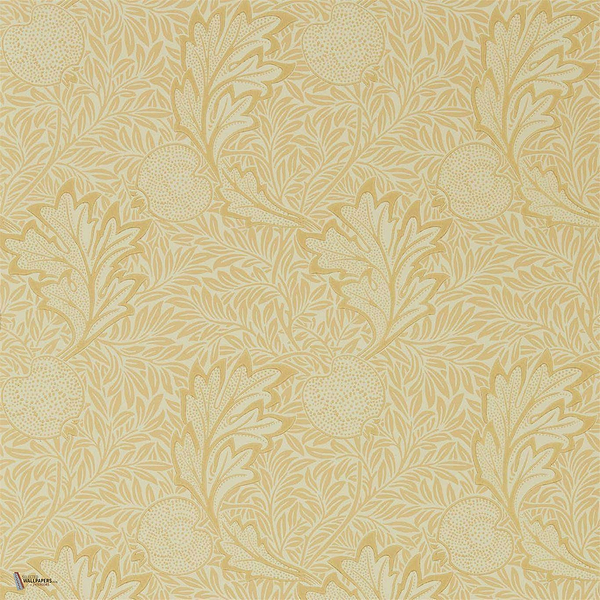 Apple wallpaper in Honey Gold van Morris & Co