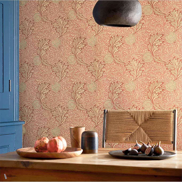 Apple wallpaper van Morris & Co