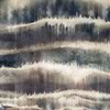 Aquarell behang in Black van Texam