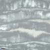 Aquarell behang in Cloud Blue van Texam