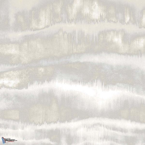 Aquarell behang in Warm White van Texam