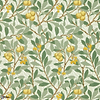 Arbutus Tapete in Sage/Lemon van Morris & Co