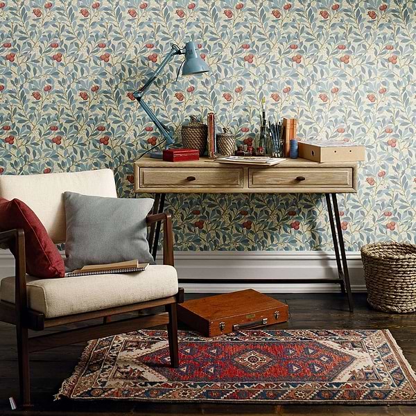 Arbutus wallpaper van Morris & Co