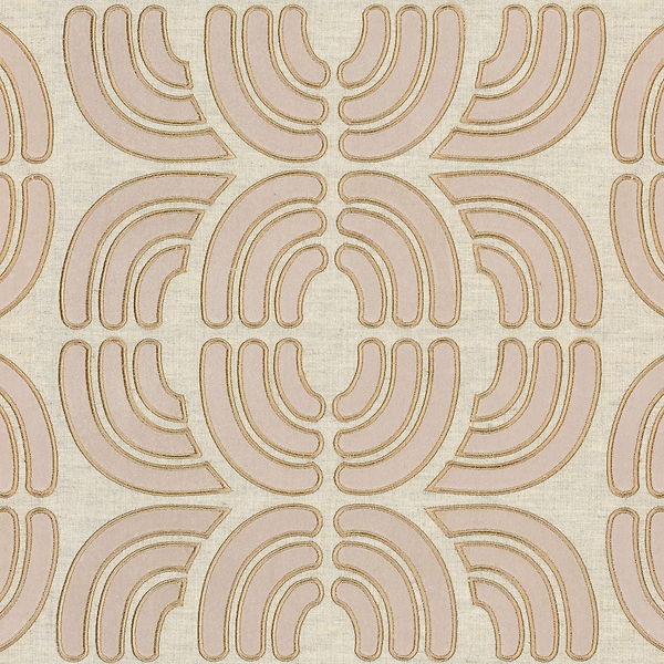 Ares Tapete in Beige Craie von Casamance