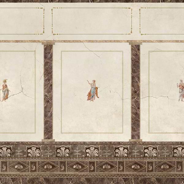 Arianna wallpaper-Coordonne-Sand-Non Woven-Sample-Selected Wallpapers-Interiors