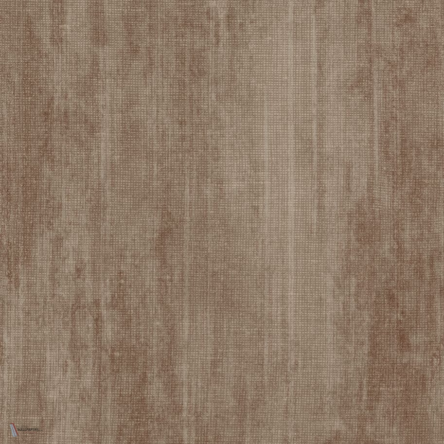 Washed Linen Tapete in Cocoa von Arte