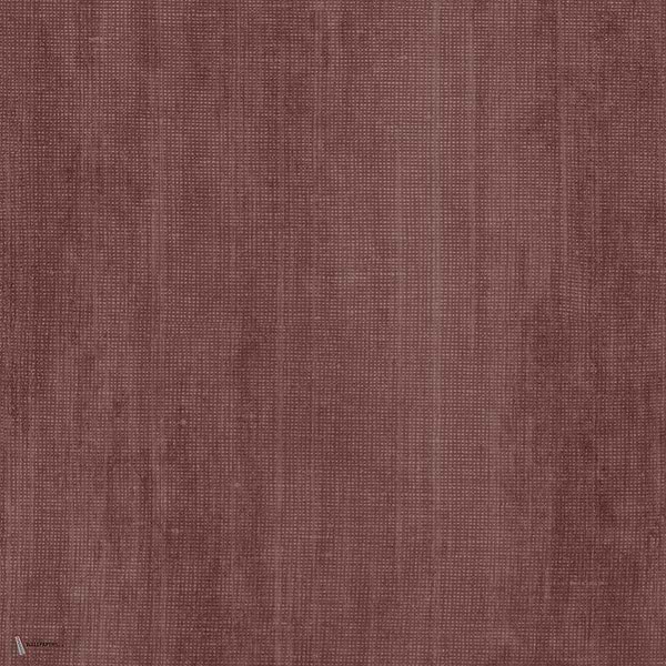 Washed Linen behang in Maroon van Arte