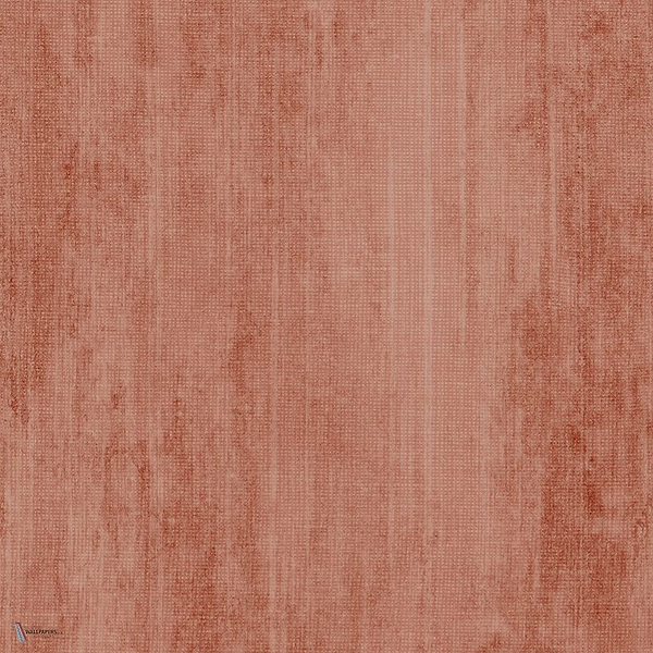Washed Linen Tapete in Ruby von Arte