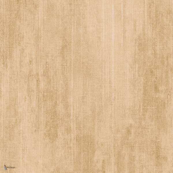 Washed Linen behang in Tan van Arte