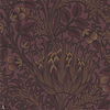 Artichoke wallpaper in Wine van Morris & Co
