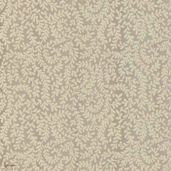 Audley wallpaper in Taupe van 1838 wallcoverings